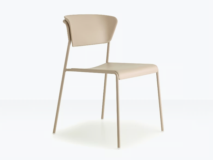 LISA TECNOPOLIMERO - Stackable technopolymer chair _ SCAB DESIGN